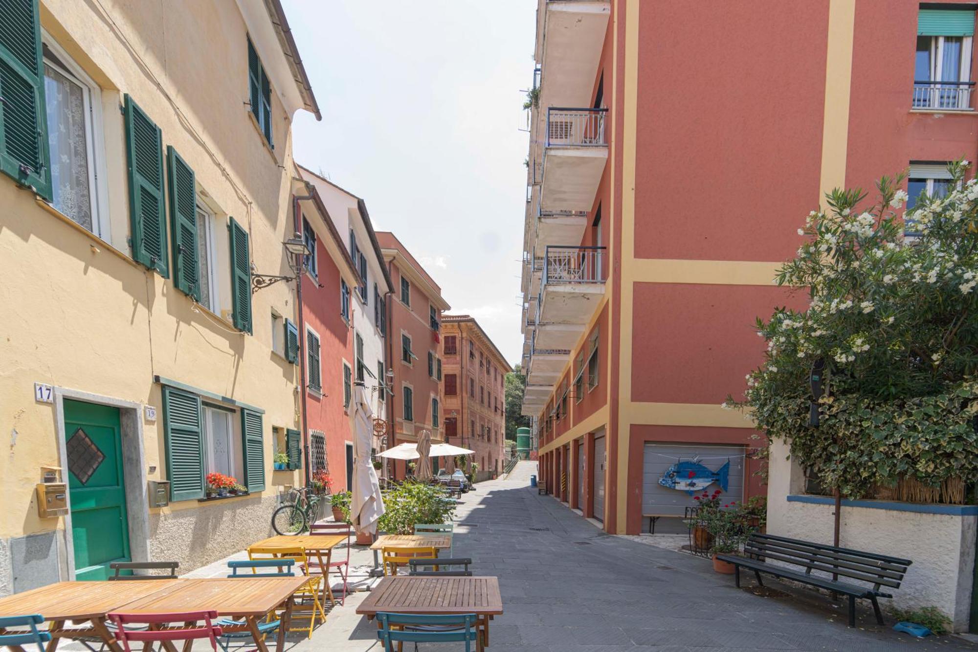 Appartement 096 - Casa Al Borgo Cavi Di Lavagna, 150 Metri Dal Mare Extérieur photo